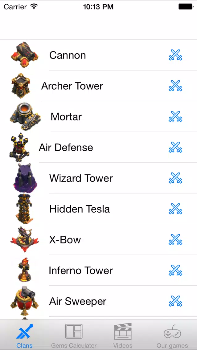 Free Gems Guide Calculator for Clash Of Clans - Coc & Xmod - No Hack Screenshots