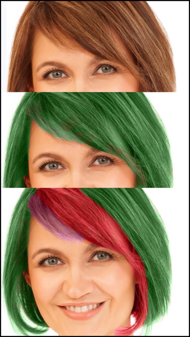 Hair Color Dye - Hair Style Changer Salon and Recolor Booth Editor Screenshots