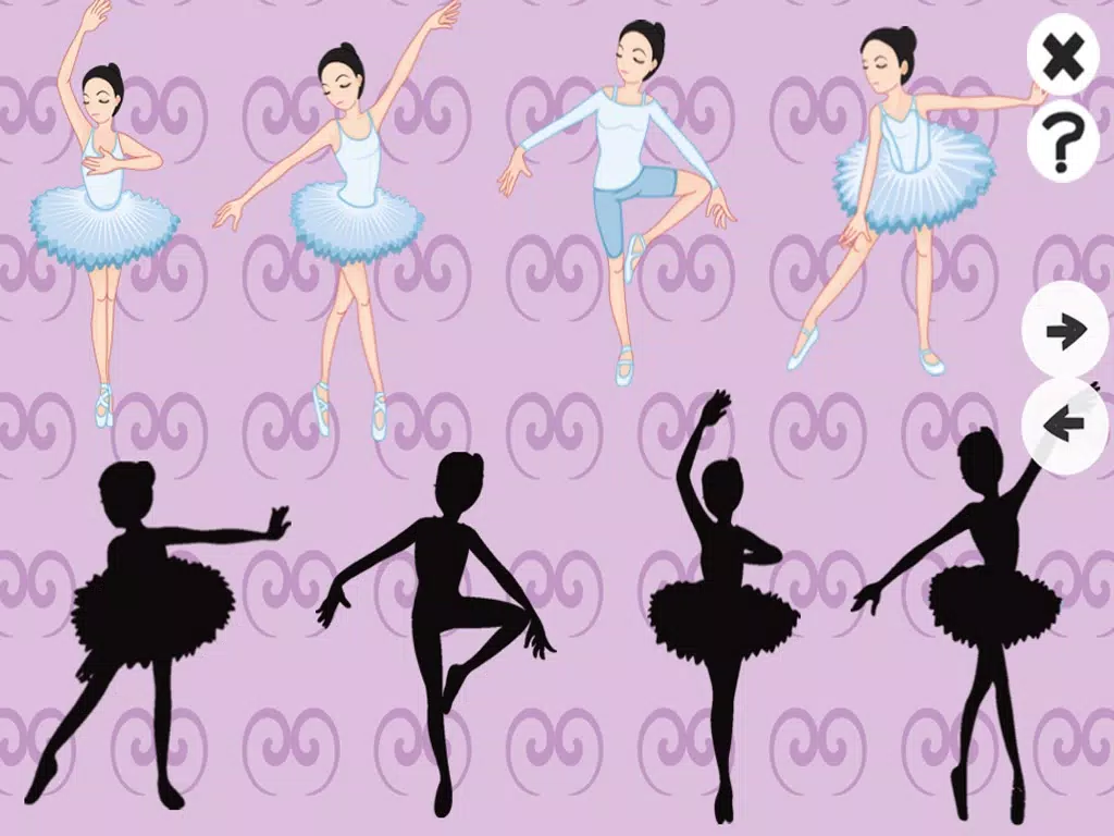 Screenshot di ABC & 123 Ballet School: Free Games For Kids! Learn Left& Right, Memorize, Count & Spell Dancers! iPad