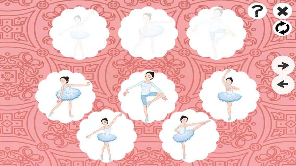 Screenshot di ABC & 123 Ballet School: Free Games For Kids! Learn Left& Right, Memorize, Count & Spell Dancers!