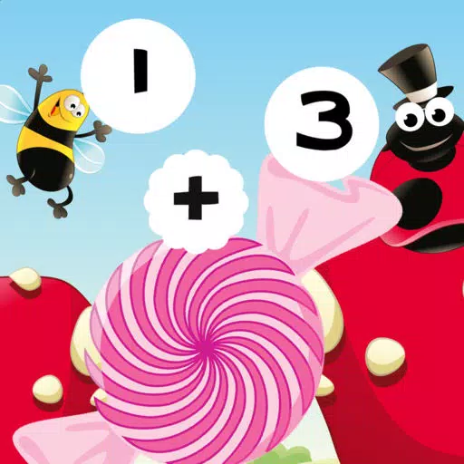 Calculate Candy Sums! Find the Solution in Great Bug`s Life! Free Education Math Learning Kids Game Calculate Candy Sums! Find the Solution in Great Bug`s Life! Free Education Math Learning Kids Game