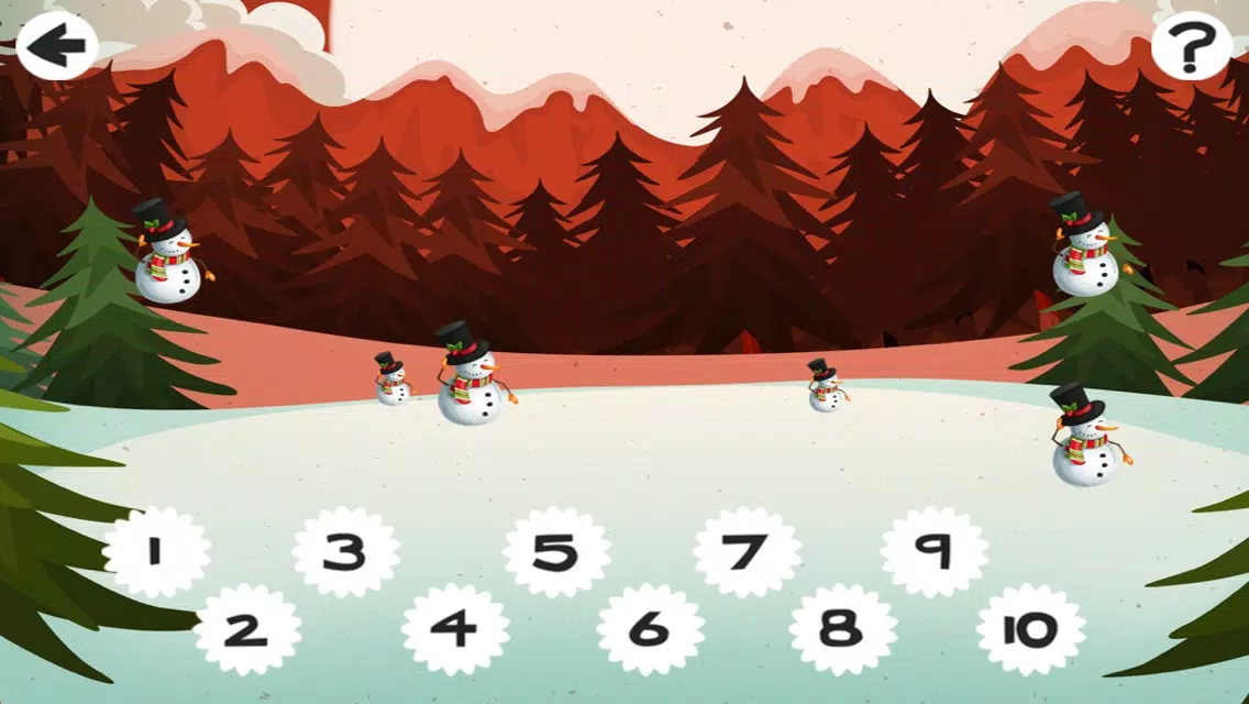 123 Christmas Holiday Count-ing Education & Learn-ing Math Kids Games Screenshots
