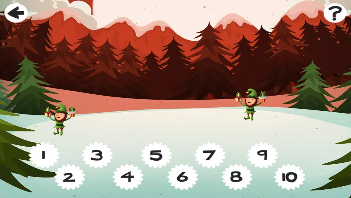 123 Christmas Holiday Count-ing Education & Learn-ing Math Kids Games Screenshots