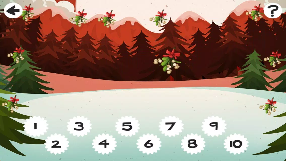 123 Christmas Holiday Count-ing Education & Learn-ing Math Kids Games Screenshots