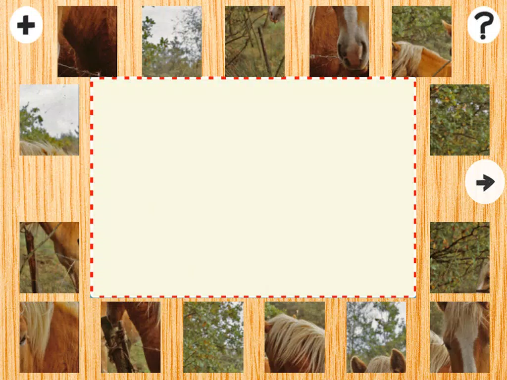 Animated Haflinger Horse-s Wood Puzzle With Beautiful Ponies - Gratis Educational Kids Game Fun For the Whole Family. Girls and Boys Learn iPad Screenshots