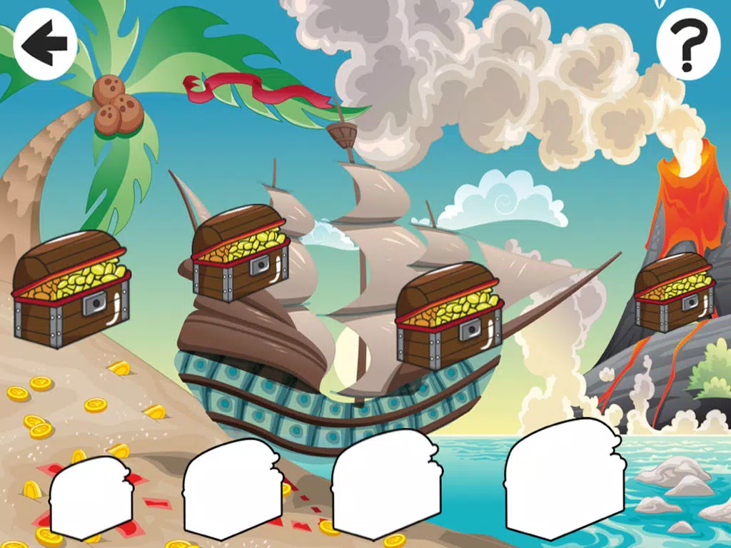 Car-ibbean Pirate-s with Hook-s in the Sea Kid-s Learn-ing Game-s iPad Screenshots