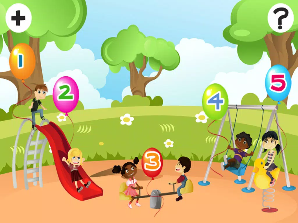 Active Play-Ground Joy and Fun Kid-s Game-s with Education-al Task-s iPad Screenshots