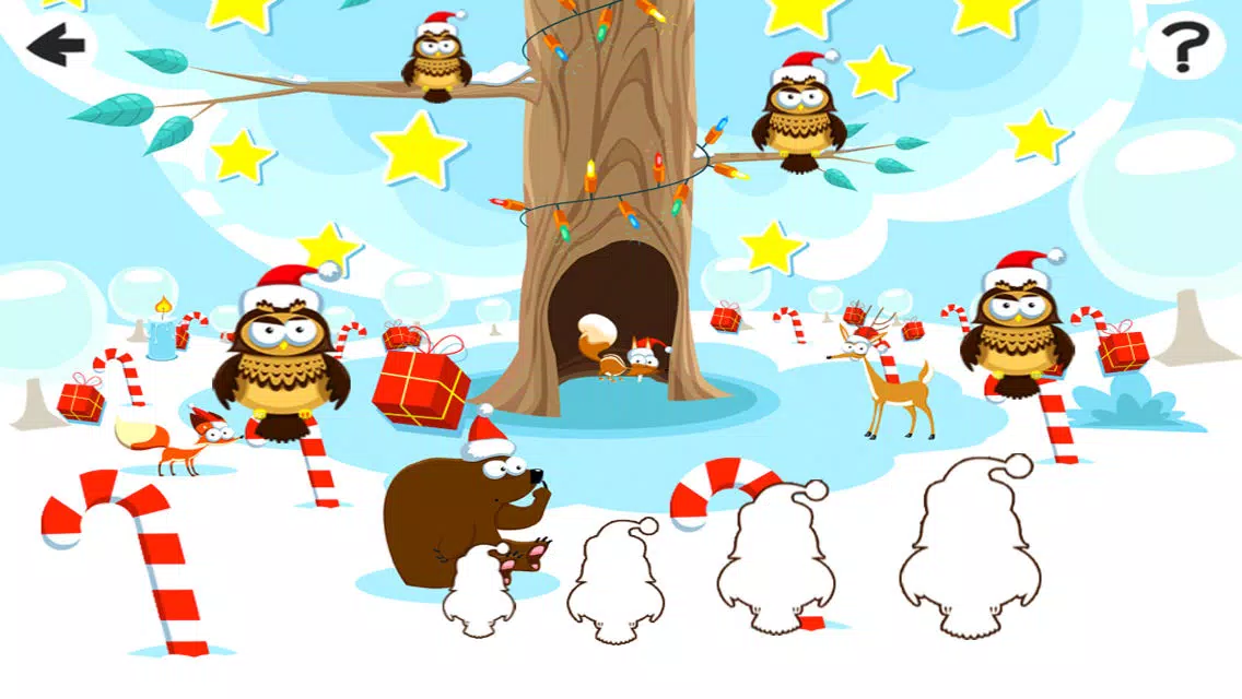 Adventurous X-mas Logic Game-s For Baby & Kids: Sort-ing By Size With Christmas Santa Screenshots