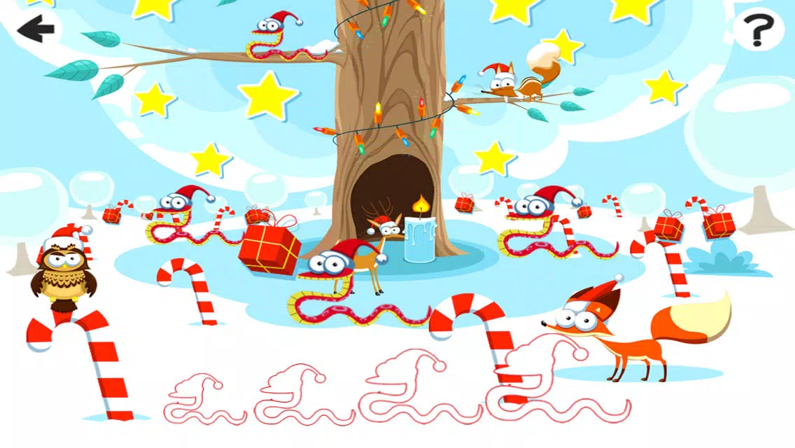 Adventurous X-mas Logic Game-s For Baby & Kids: Sort-ing By Size With Christmas Santa Screenshots