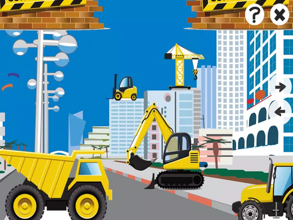 ABC & 123 Construction Worker Kids Game with Many Challenges! Free Learn-ing, Fun Play-ing Challenge iPad Screenshots