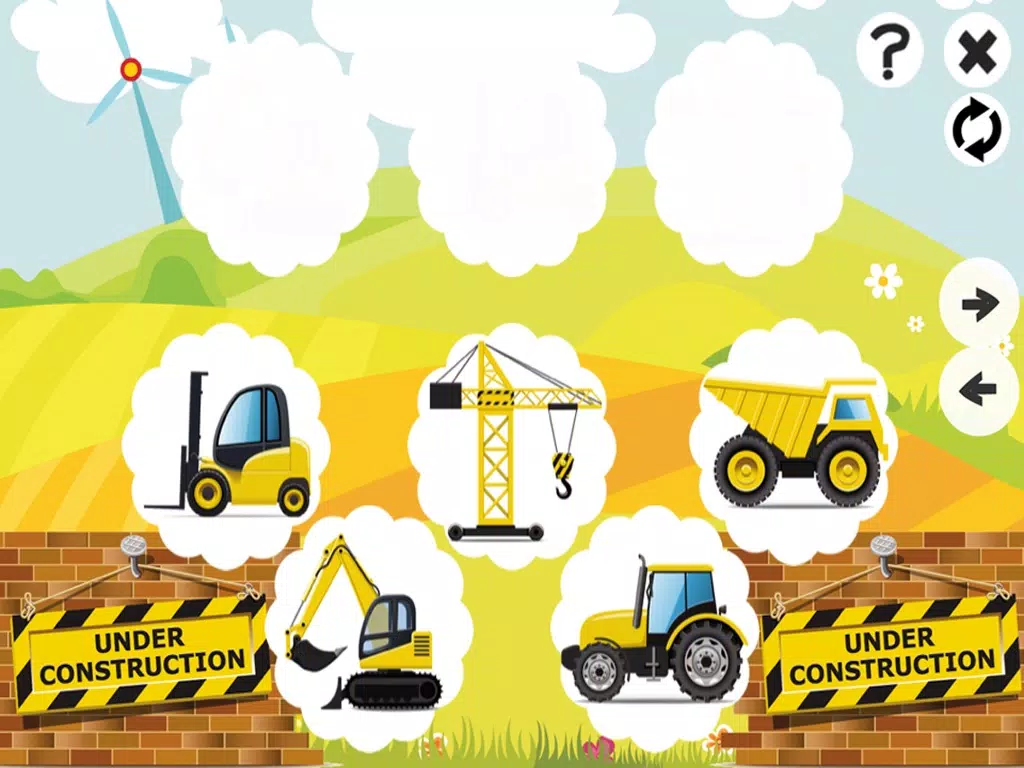 ABC & 123 Construction Worker Kids Game with Many Challenges! Free Learn-ing, Fun Play-ing Challenge iPad Screenshots