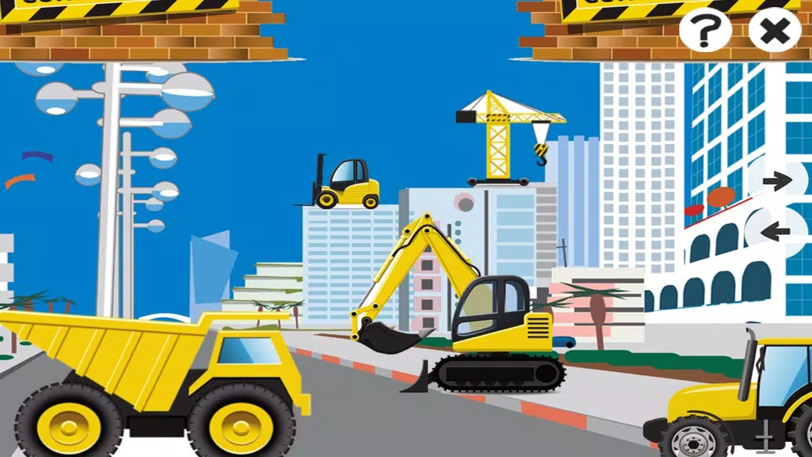 ABC & 123 Construction Worker Kids Game with Many Challenges! Free Learn-ing, Fun Play-ing Challenge Screenshots