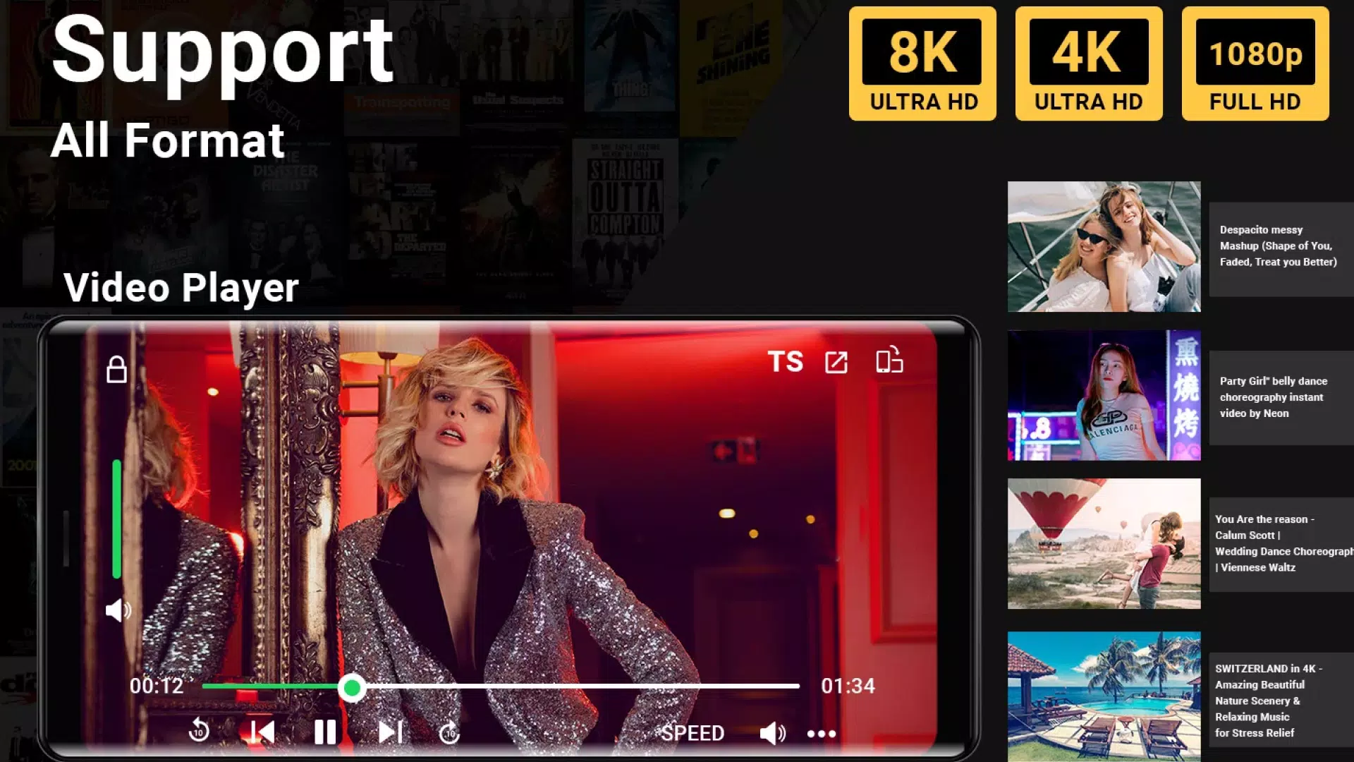 4K Video Player -All Formats Screenshots