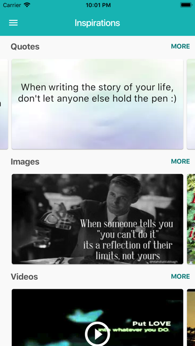 Inspirations - Get motivated! Screenshots