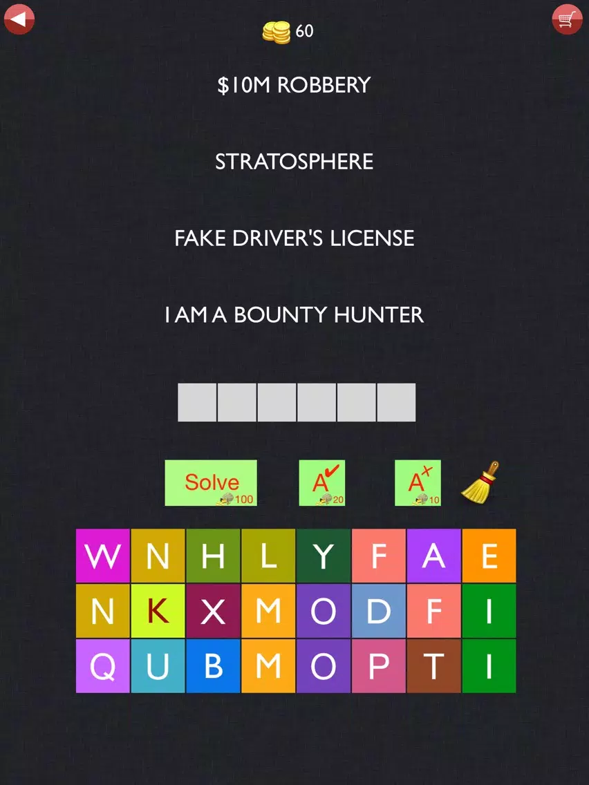 4 Clues - 1 Movie - Guess the Movie Word Quiz iPad Screenshots