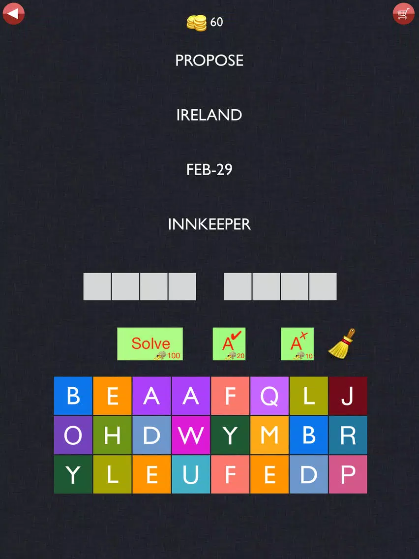 4 Clues - 1 Movie - Guess the Movie Word Quiz iPad Screenshots