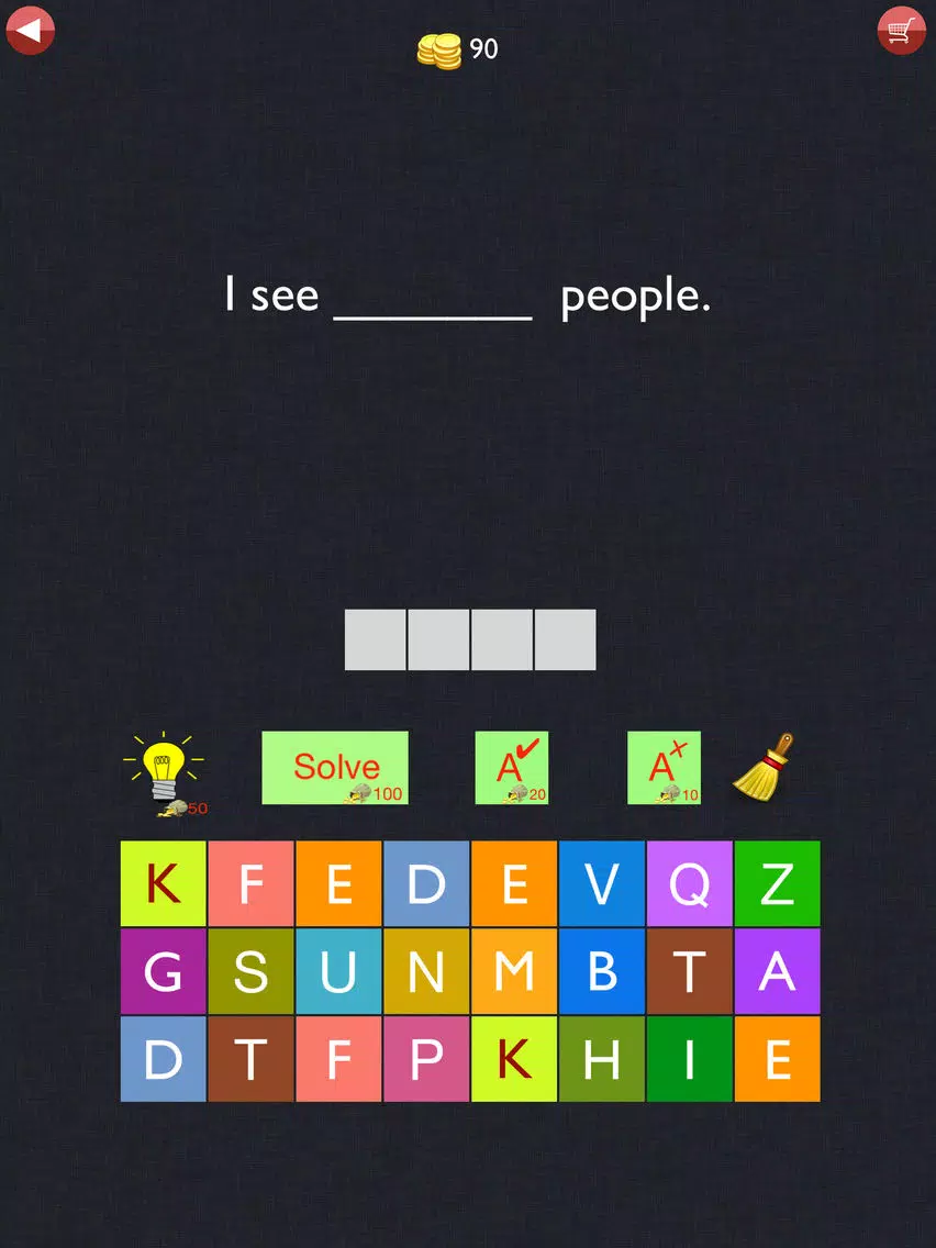 Movie Quotes - Guess the Missing Word in Movie Dialogue Quiz iPad Screenshots