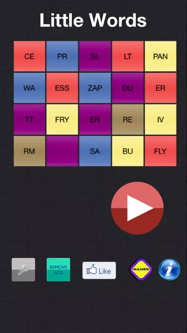 Word Puzzles - new Little Word board Screenshots