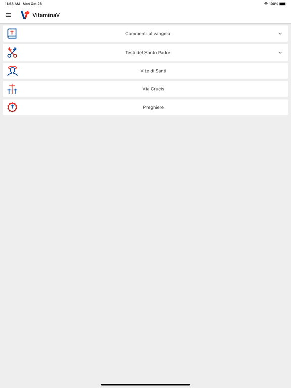 VitaminaV iPad Screenshots