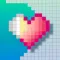 Love Colors: Pixel Art Drawing