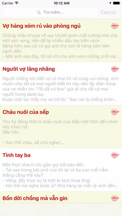 Truyen Nguoi Lon - Truyện Người Lớn Cười 18+ Screenshots