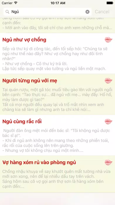 Truyen Nguoi Lon - Truyện Người Lớn Cười 18+ Screenshots