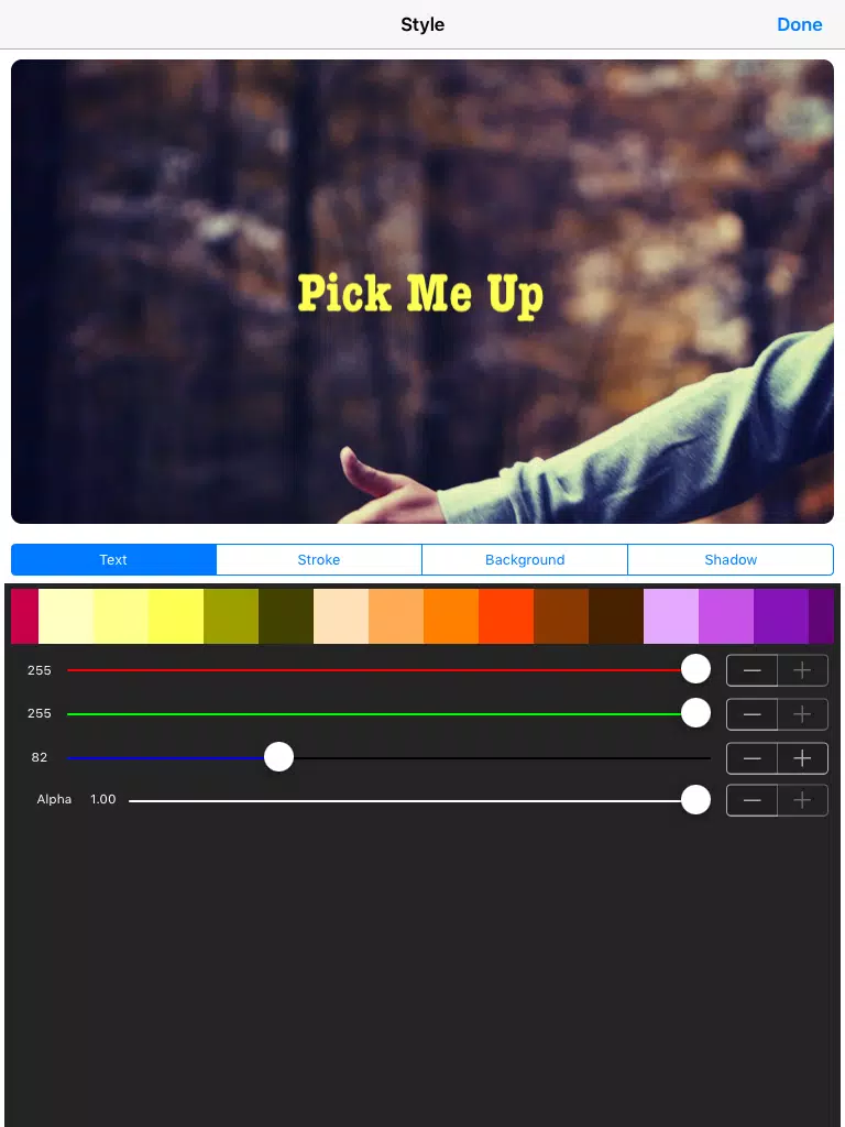Photo Texter - text on photo, shape on photo, filter photo, watermark maker iPad Screenshots