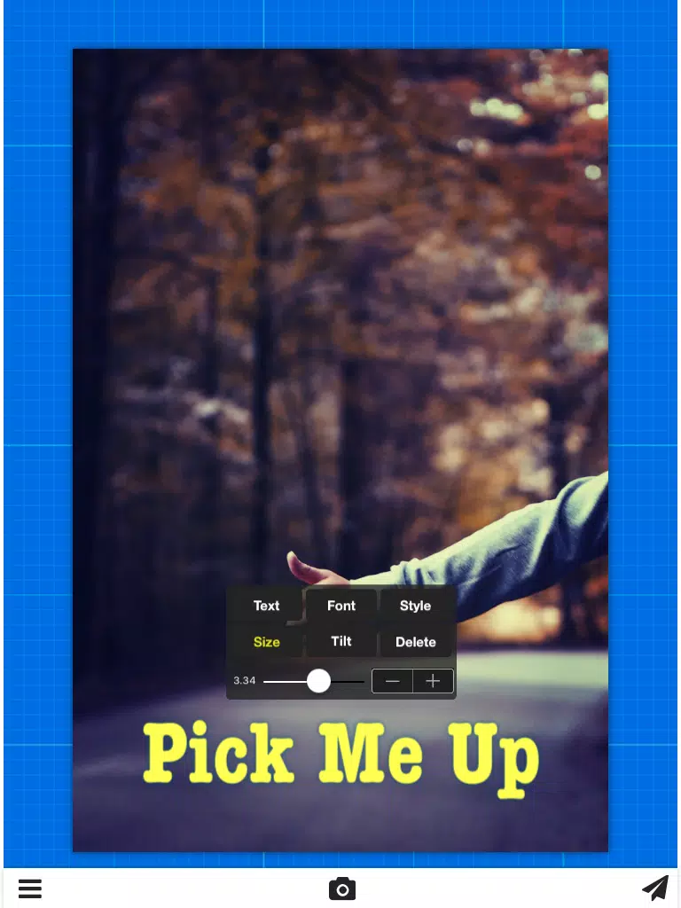 Photo Texter - text on photo, shape on photo, filter photo, watermark maker iPad Screenshots