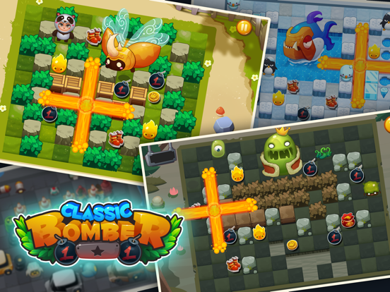 Classic Bomber - Bomba game iPad Screenshots