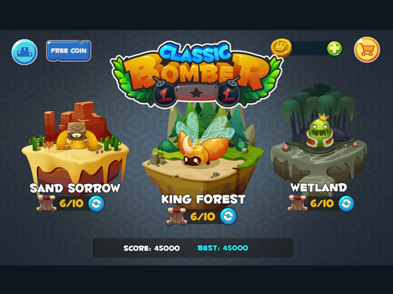 Classic Bomber - Bomba game iPad Screenshots