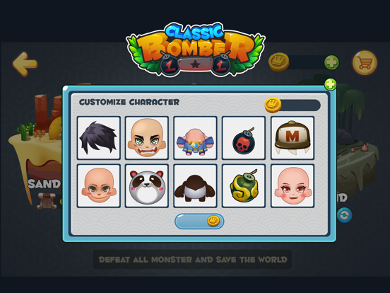 Classic Bomber - Bomba game iPad Screenshots