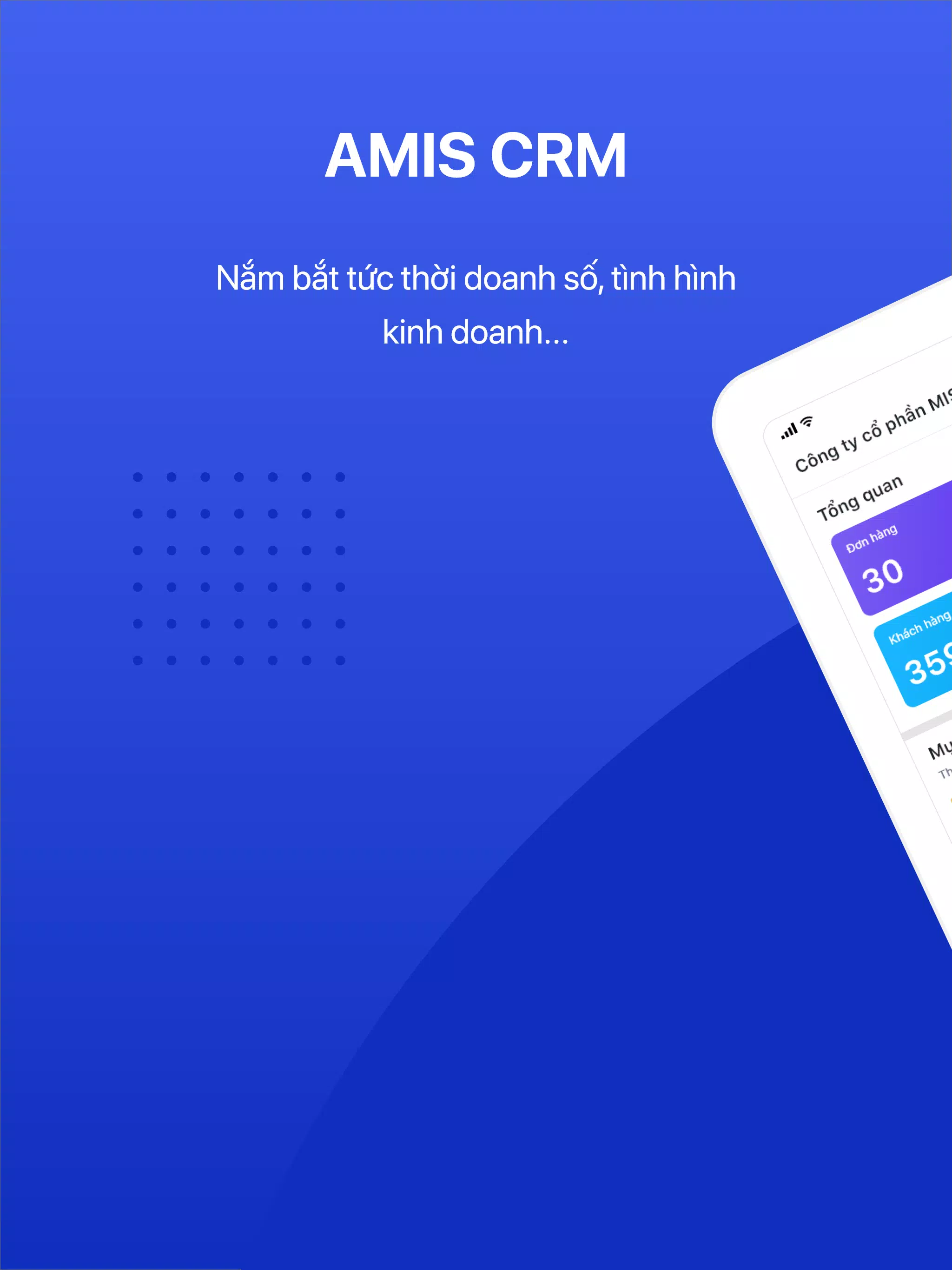 ภาพหน้าจอของ AMIS CRM 2