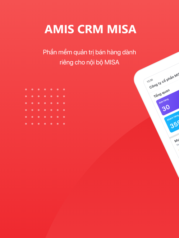 MISAJSC CRM(Nội bộ) iPad स्क्रीनशॉट