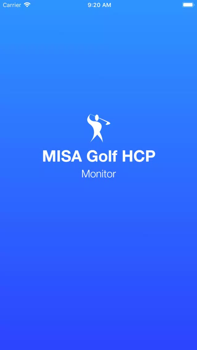 Capturas de tela do MISA Golf Monitor