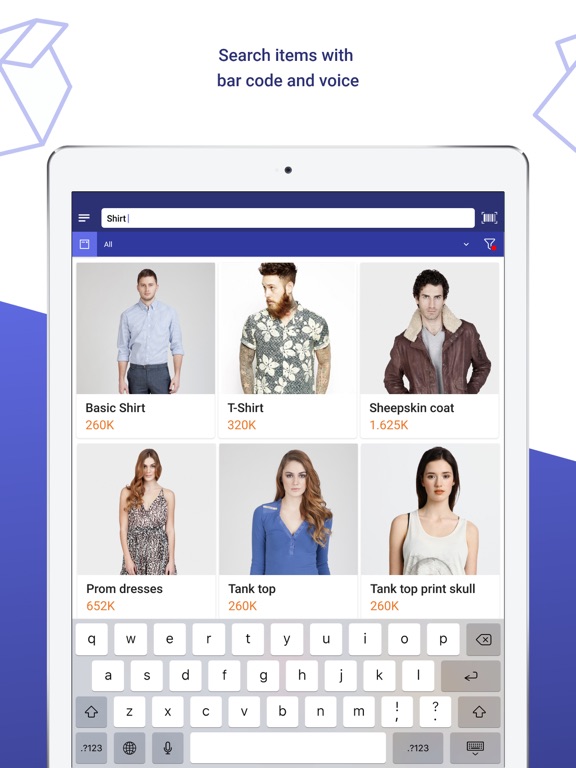 Ảnh chụp màn hình của MISA eShop - Consultant iPad
