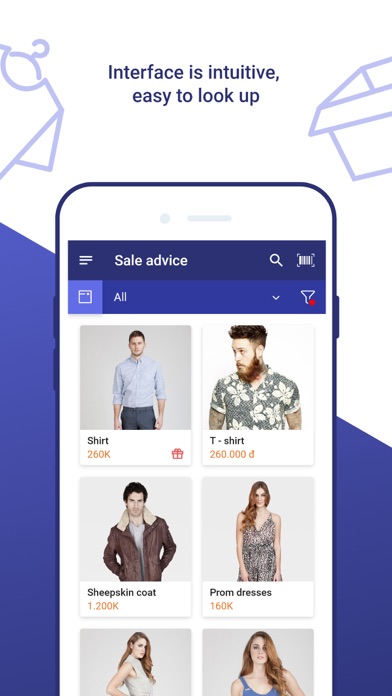 Ảnh chụp màn hình của MISA eShop - Consultant