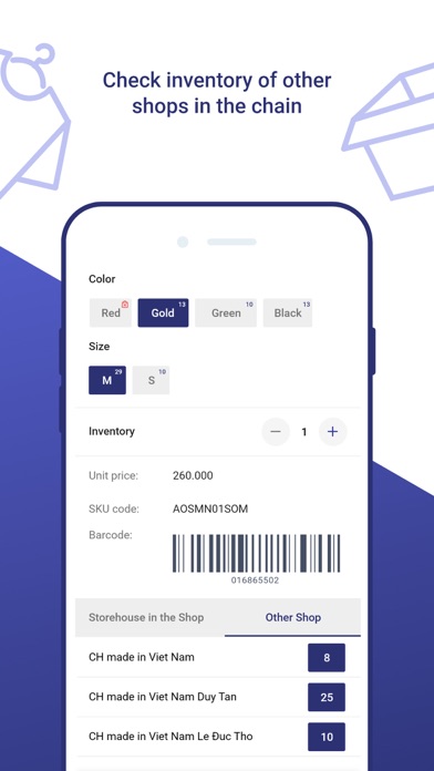 Ảnh chụp màn hình của MISA eShop - Consultant