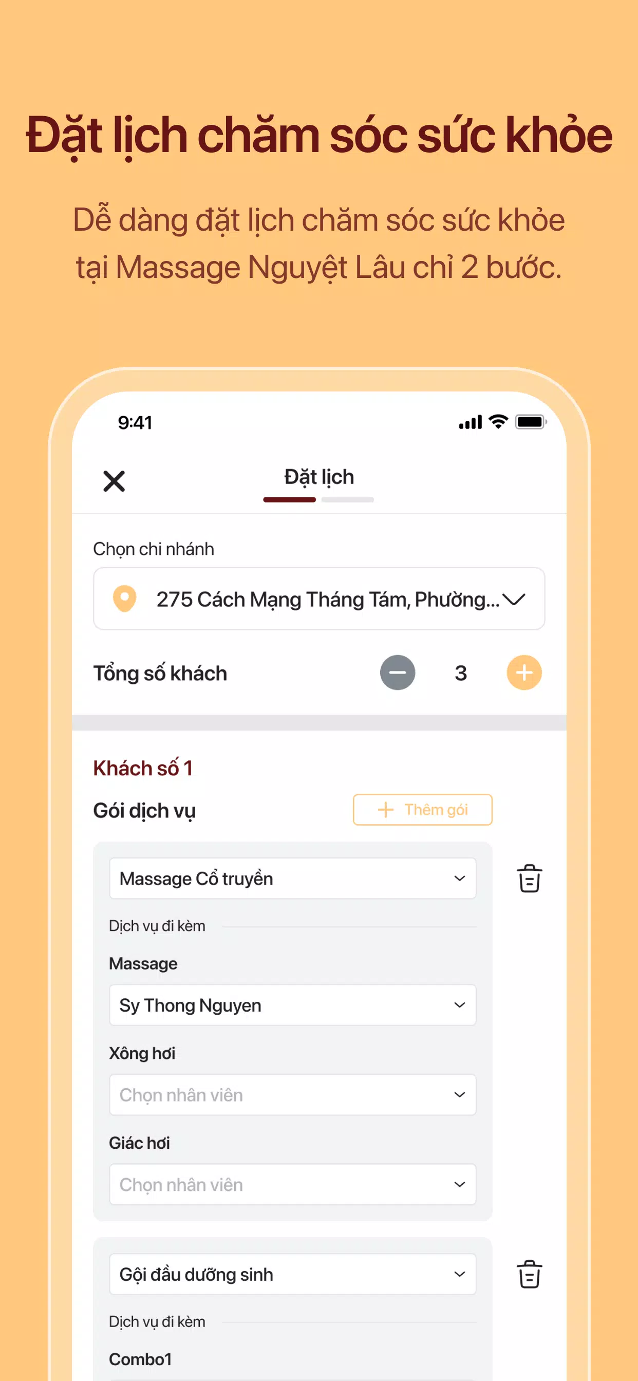 Massage Nguyệt Lâu Screenshots