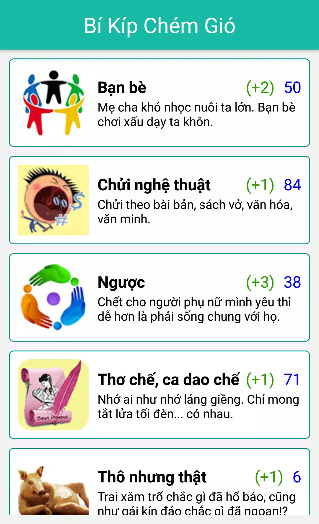Bí Kíp Chém Gió Screenshots