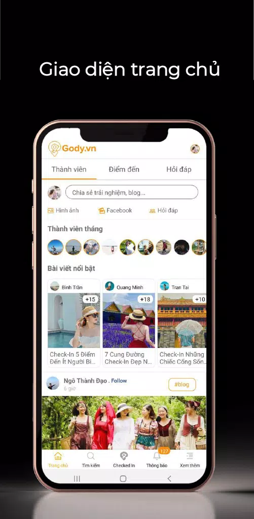 Gody - App du lịch cho người V Screenshots
