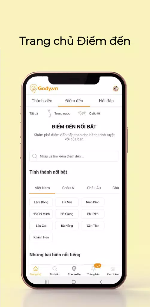 Gody - App du lịch cho người V Screenshots
