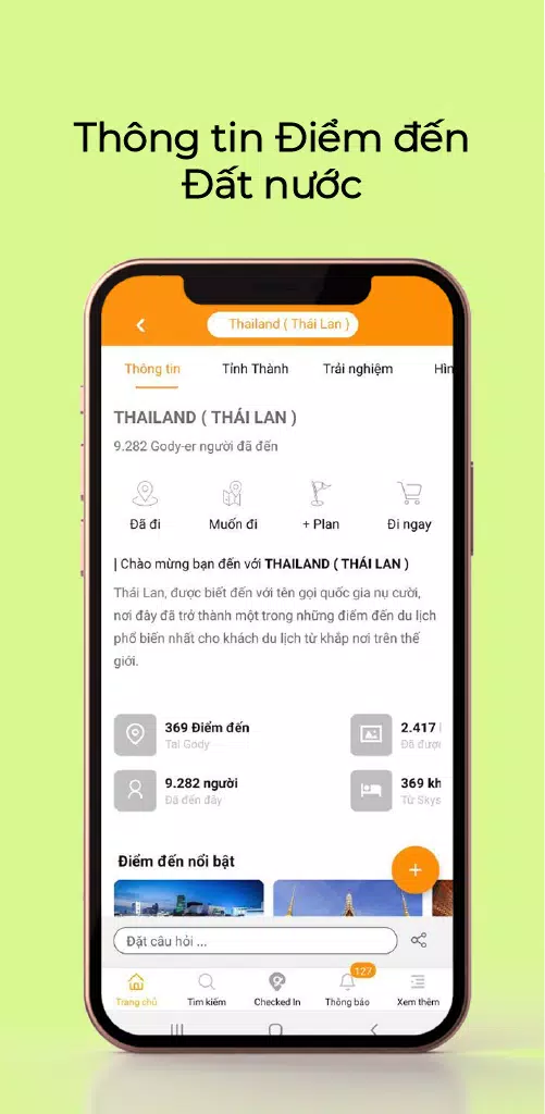 Gody - App du lịch cho người V Screenshots