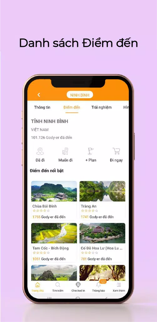 Gody - App du lịch cho người V Screenshots