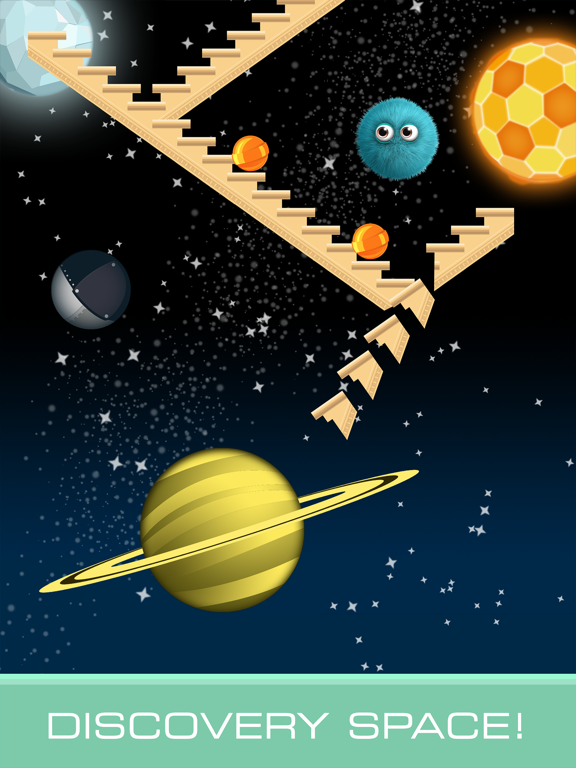 Tangkapan layar Stairway To Heaven: Go Go Fast Swoopy Space! iPad 