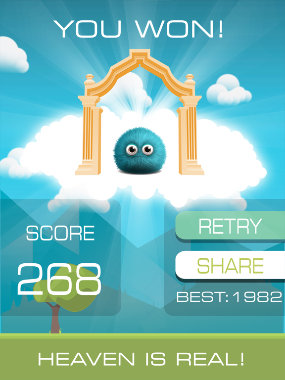 Tangkapan layar Stairway To Heaven: Go Go Fast Swoopy Space! iPad 