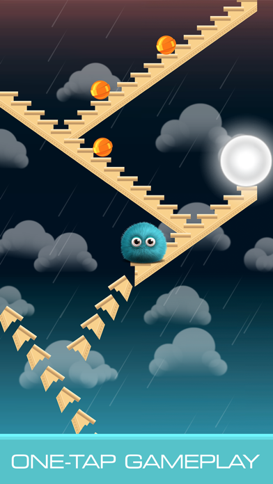 Tangkapan layar Stairway To Heaven: Go Go Fast Swoopy Space!