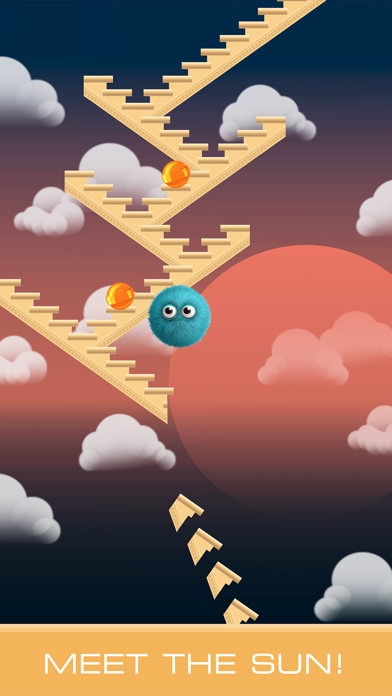 Tangkapan layar Stairway To Heaven: Go Go Fast Swoopy Space!