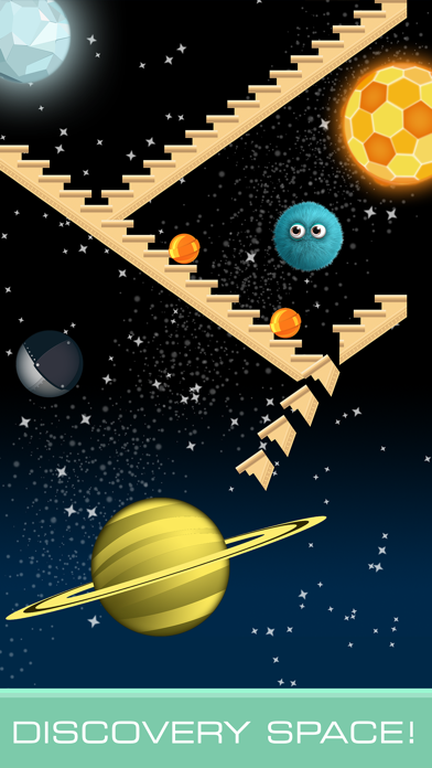 Tangkapan layar Stairway To Heaven: Go Go Fast Swoopy Space!