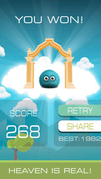Tangkapan layar Stairway To Heaven: Go Go Fast Swoopy Space!