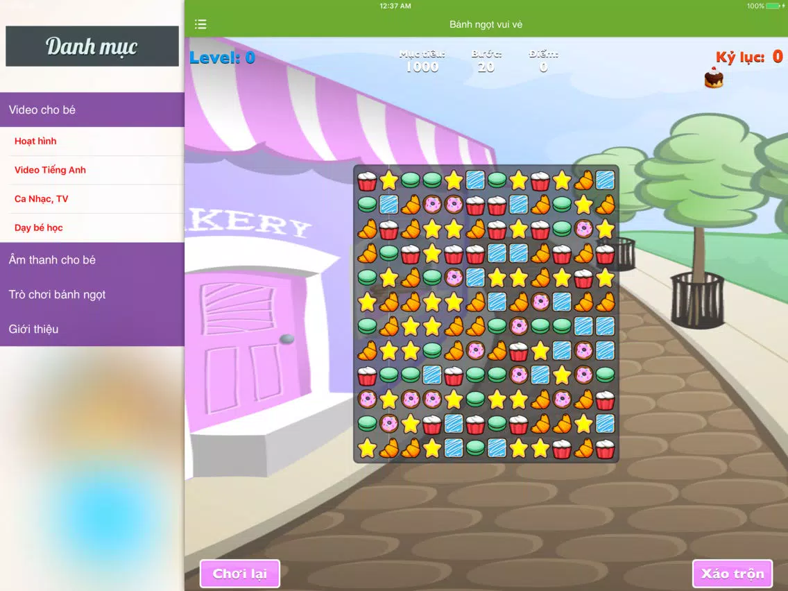 Video của bé, truyen co tich,tieng anh, hoat hinh iPad Screenshots